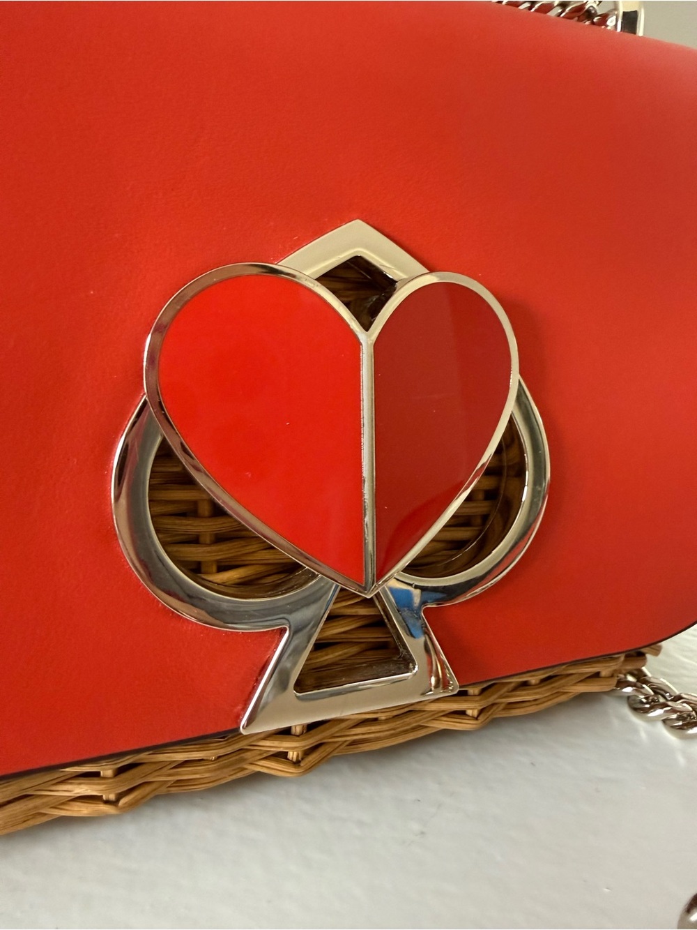 kate spade wicker nicola twistlock bag - Picture 2 of 8